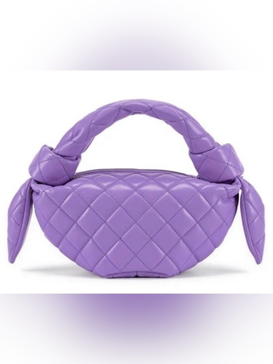 Handbags - Quilted Lavender Top-Handle Women’s Bag